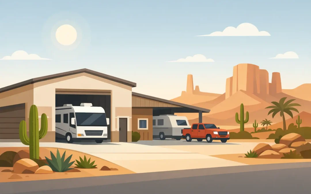 Custom RV Garage Building Plans for Arizona