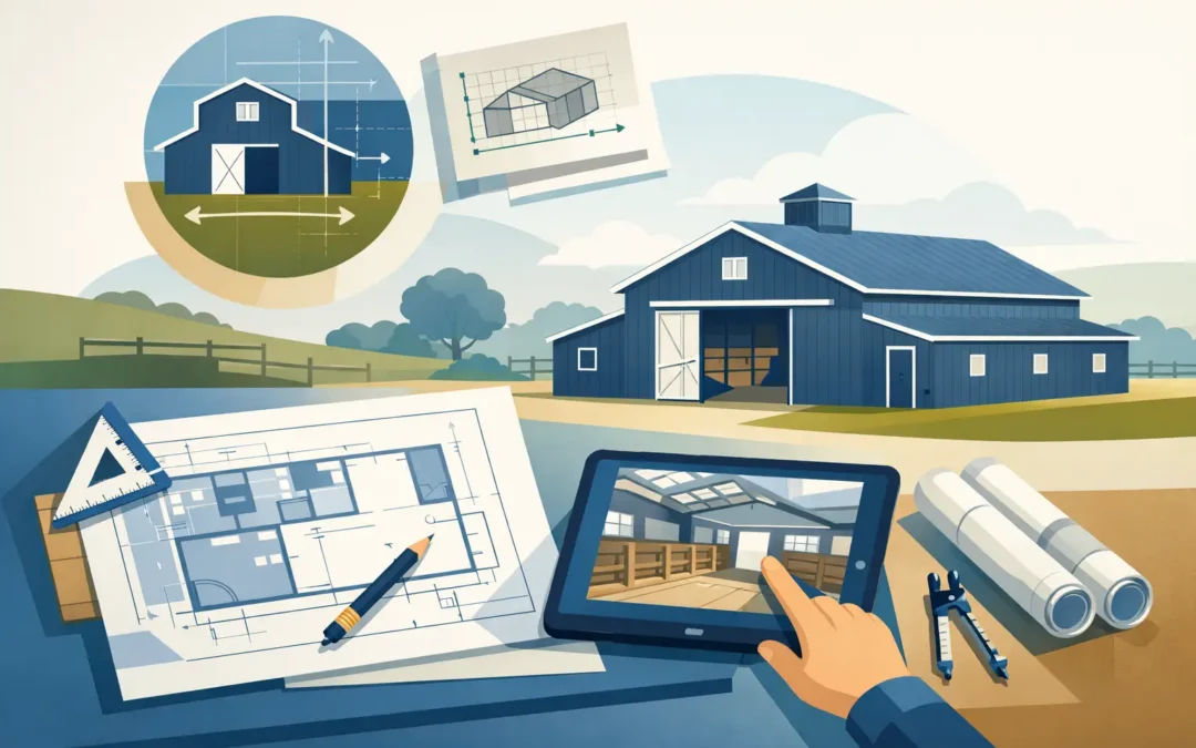 How to Plan a Metal Barn With Custom Layout