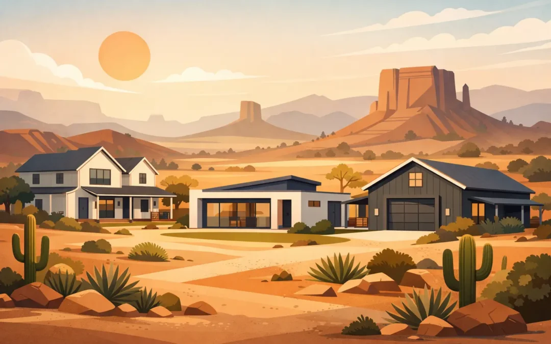 Livable Steel Building Options for Arizona Land