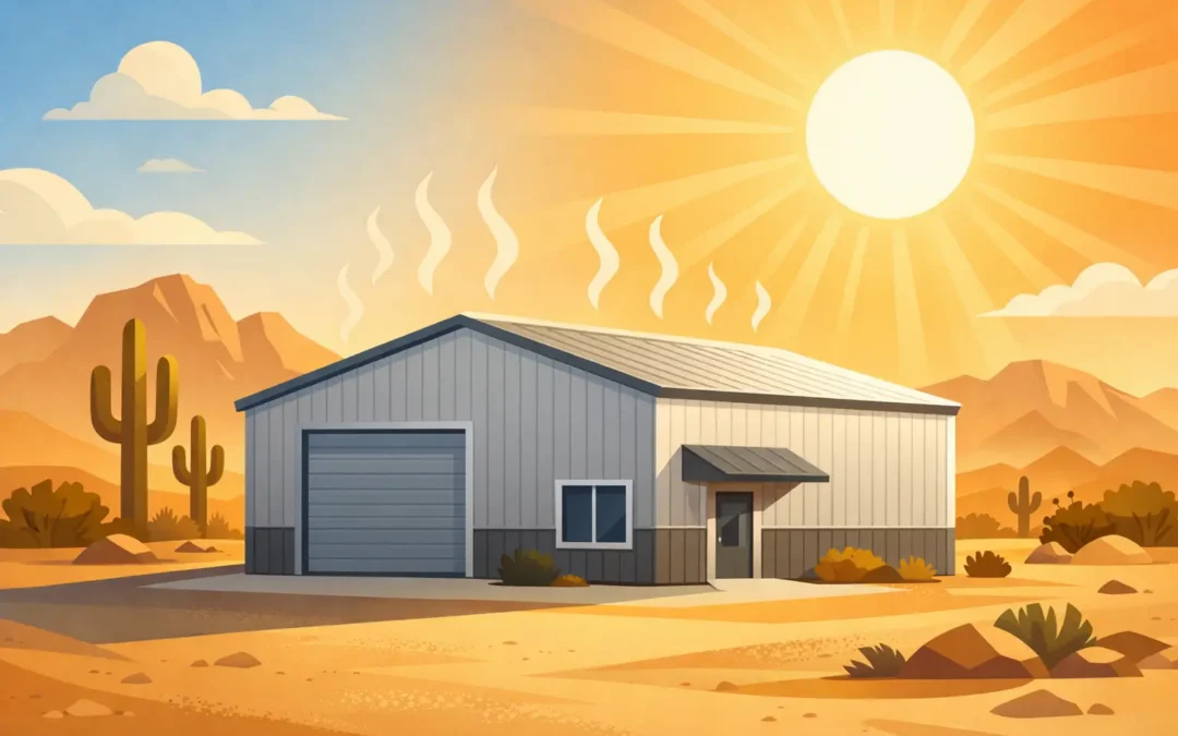 Are Metal Buildings Good in Heat? Arizona Facts