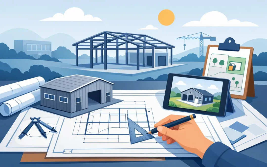 How to Plan a Steel Building for Your Property