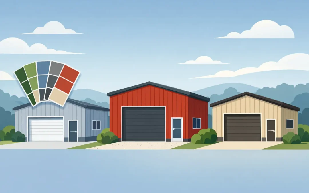 Metal Building Exterior Color Options That Work