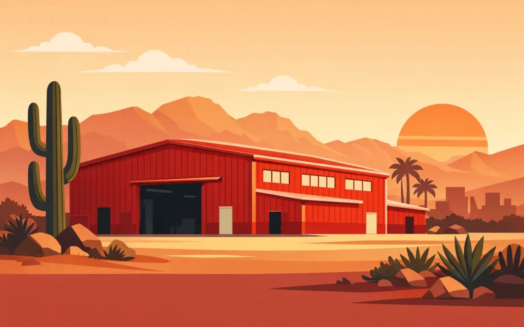 Red Iron Building Benefits for Arizona Property